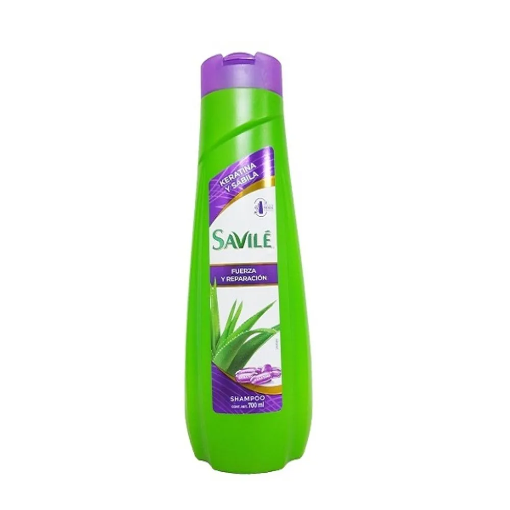 Savilé Shampoo con Pulpa de Sábila y Keratina 700ml